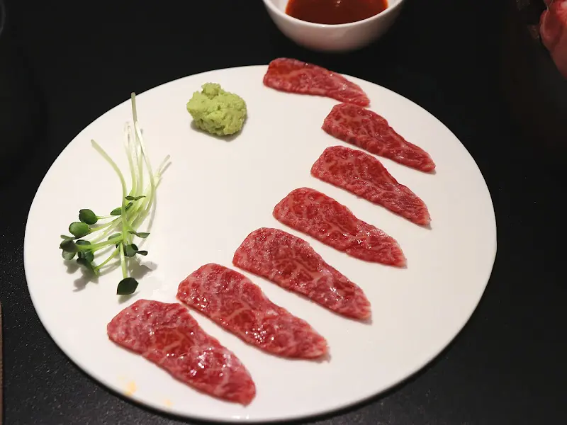 한우 부위별 모듬