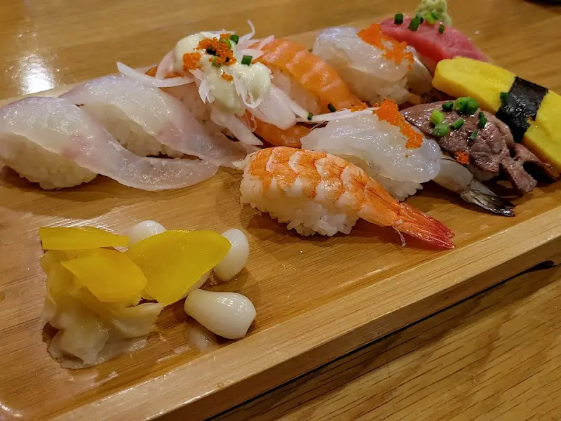 모둠 초밥 클로즈업