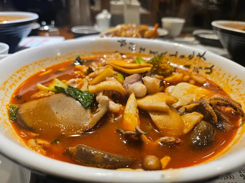 해산물이 듬뿍 들어간 삼선짬뽕