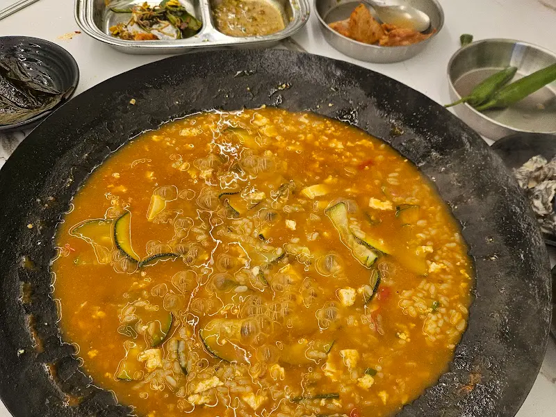 운암회관 메뉴