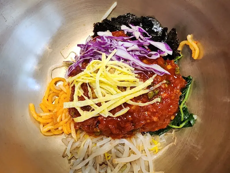 비빔밥 재료