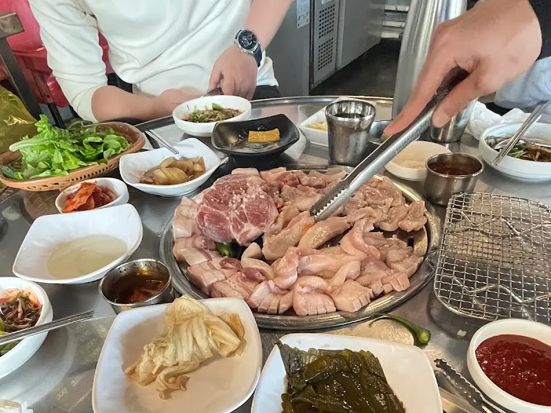 흑돼지 한상차림