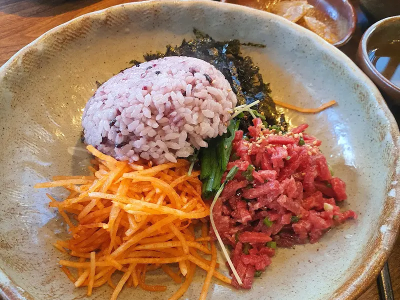 몽뜰 육회비빔밥 재료