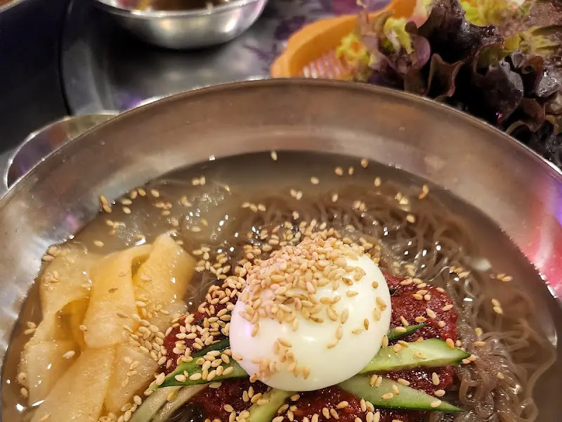 고기 굽는 모습