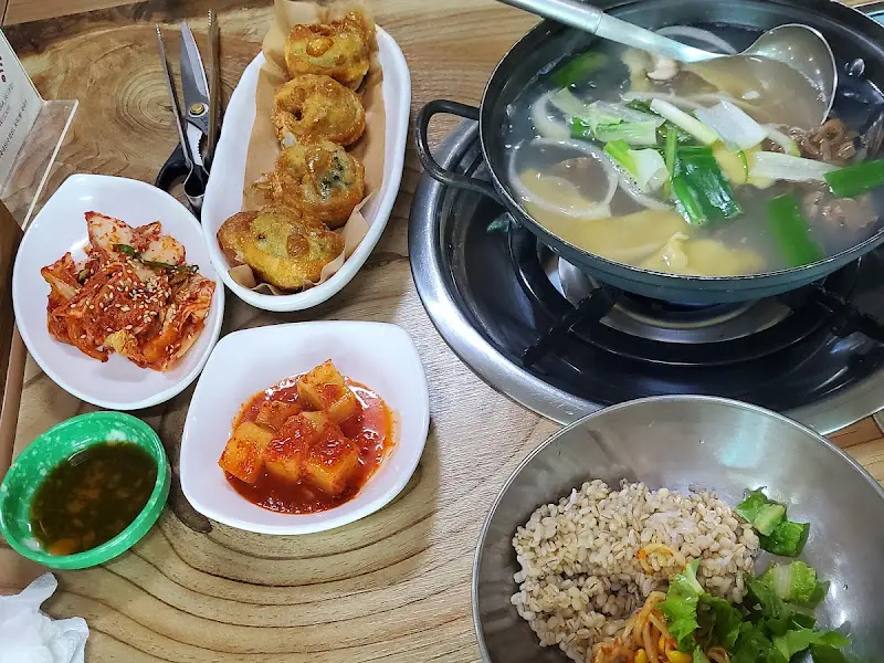 칼국수 한상차림