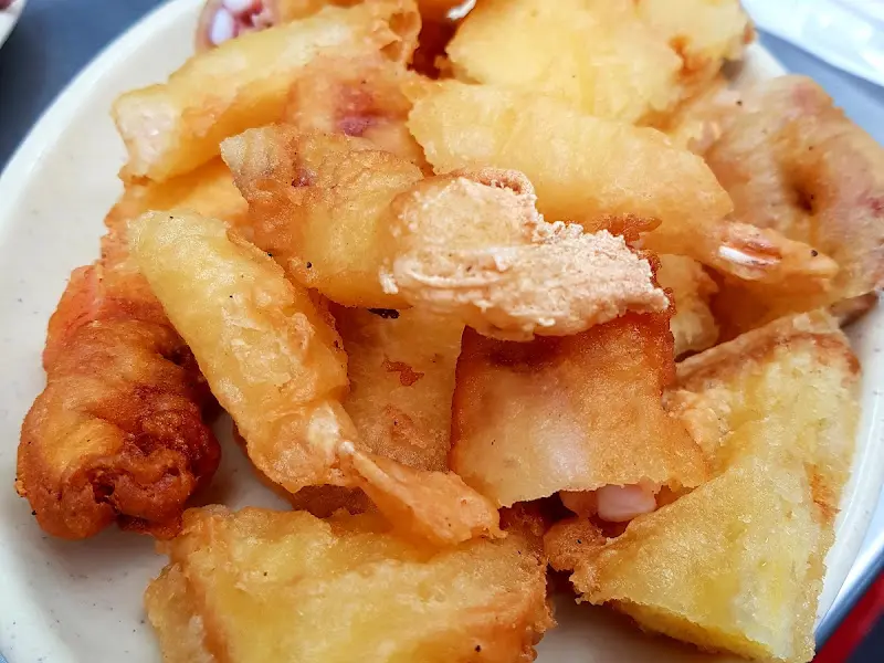 모듬 튀김 한 접시