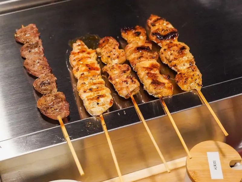 다양한 종류의 꼬치