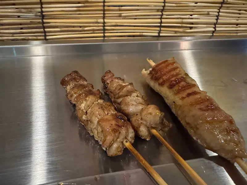 노릇노릇 구워진 꼬치