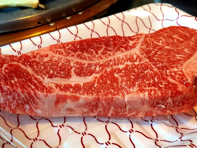 마블링이 환상적인 한우