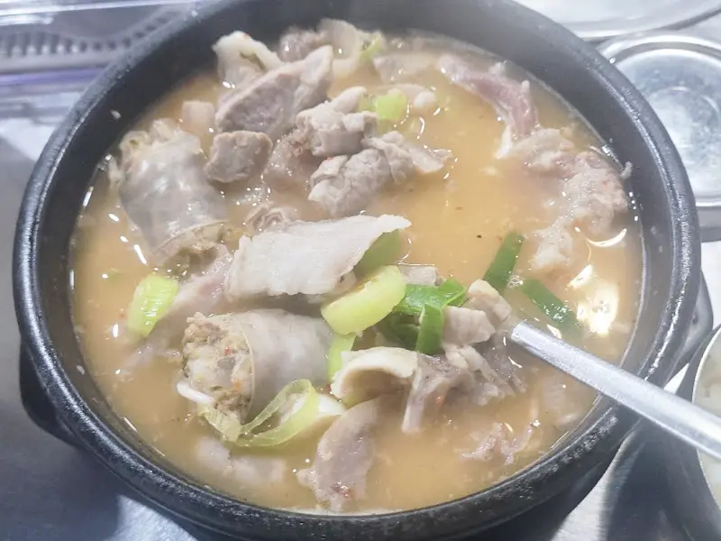 순대국의 깊은 맛