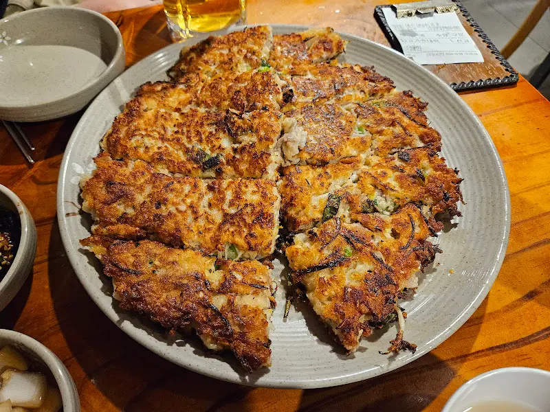 빈대떡과 막걸리