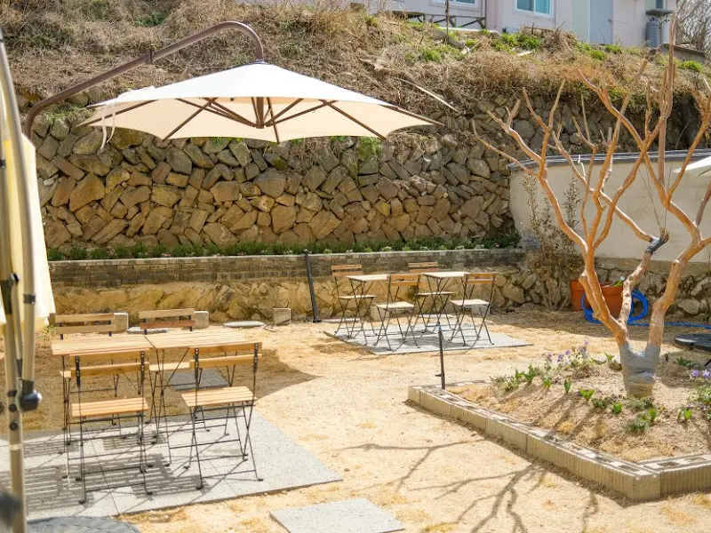 야외 테이블 좌석