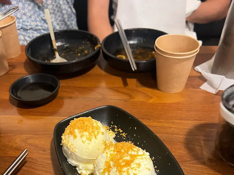 트러플 아이스크림 디저트