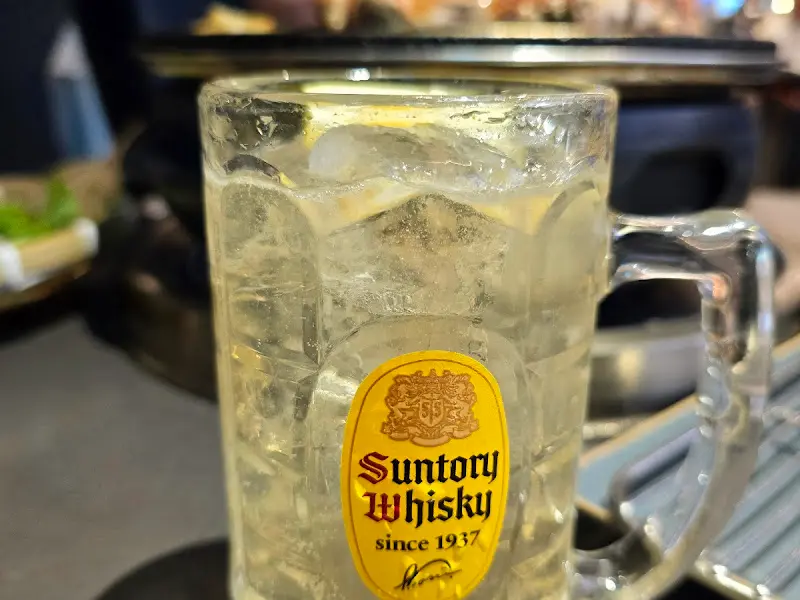 시원한 산토리 하이볼