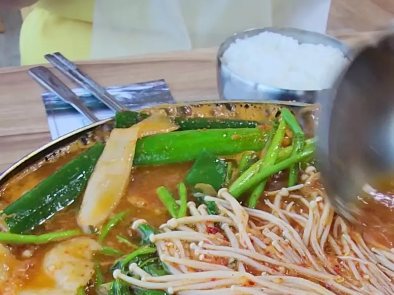 매운탕과 밥