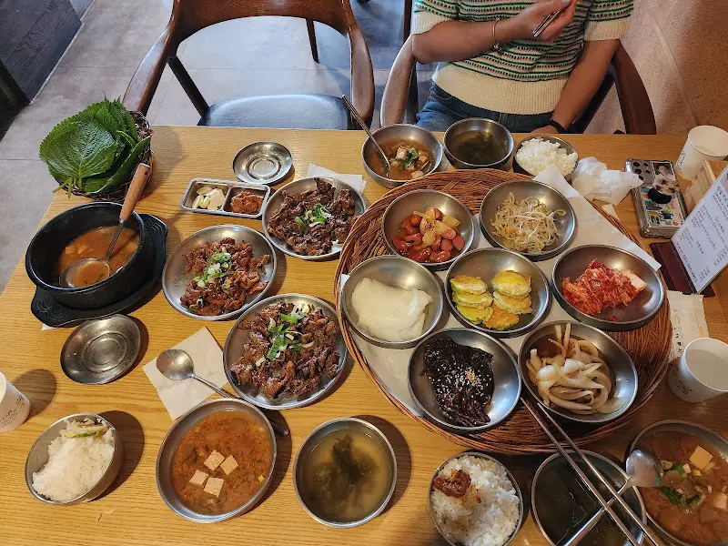 불고기 한상차림