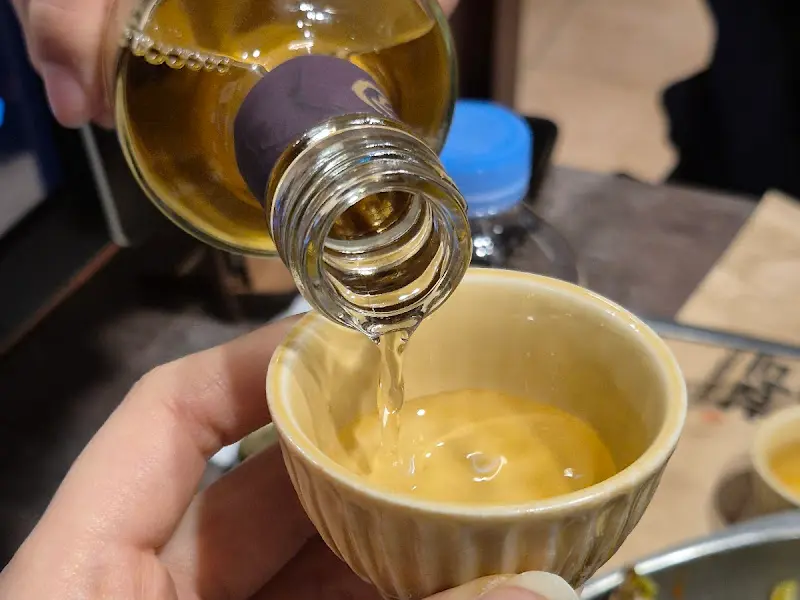 막창 굽는 모습