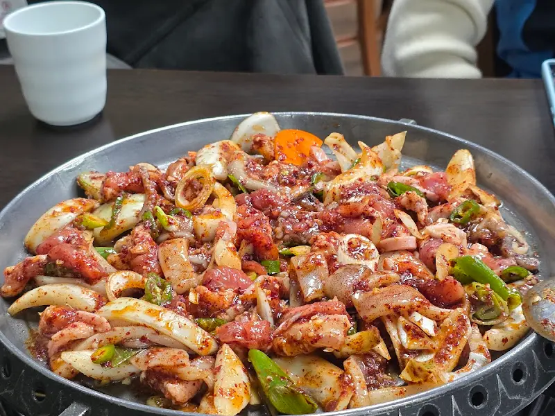 다모아 한식 오삼불고기