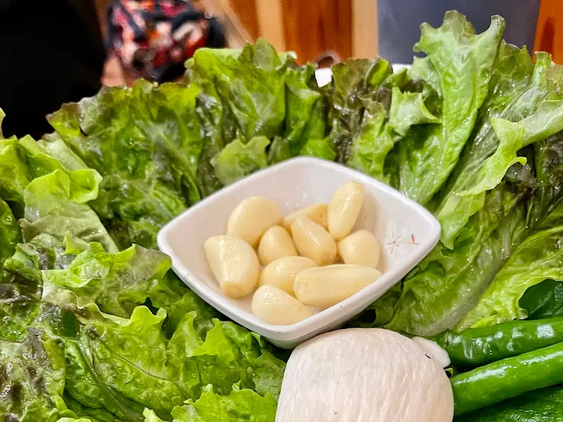 싱싱한 쌈 채소