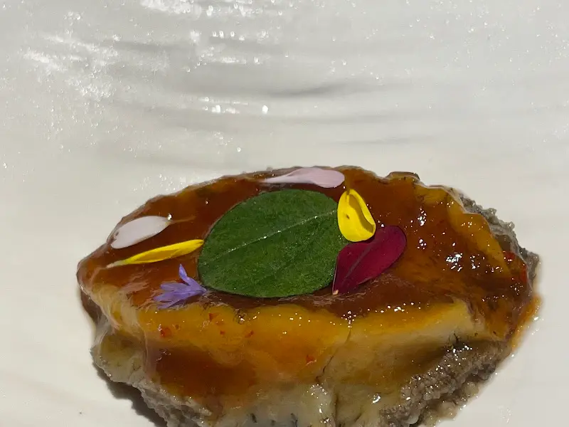 아름다운 플레이팅의 요리