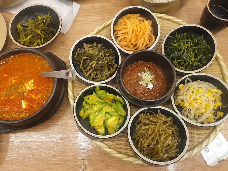 보리밥 정식 한상차림