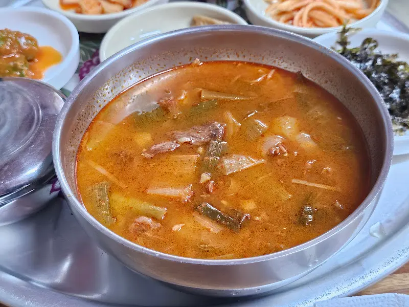 소고기 따로국밥 클로즈업