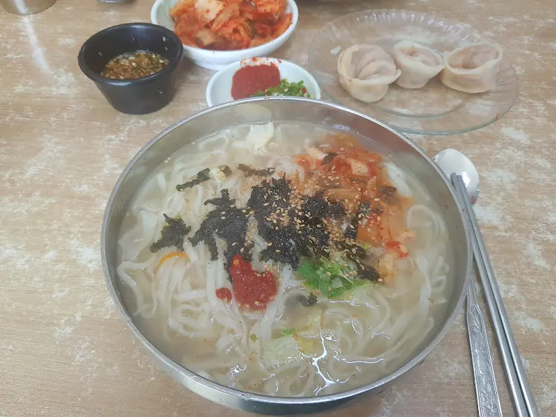 실비식당 메뉴