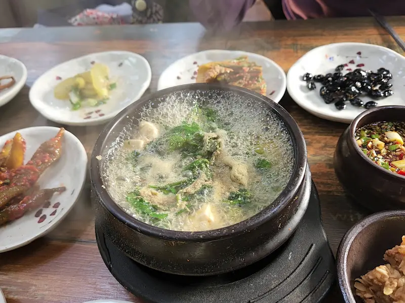 푸짐한 한상 차림