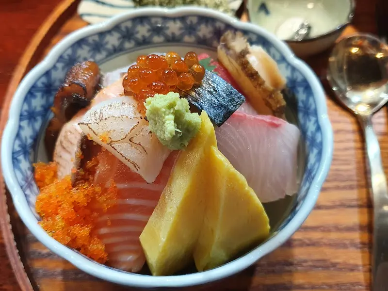 카이센동 근접 촬영