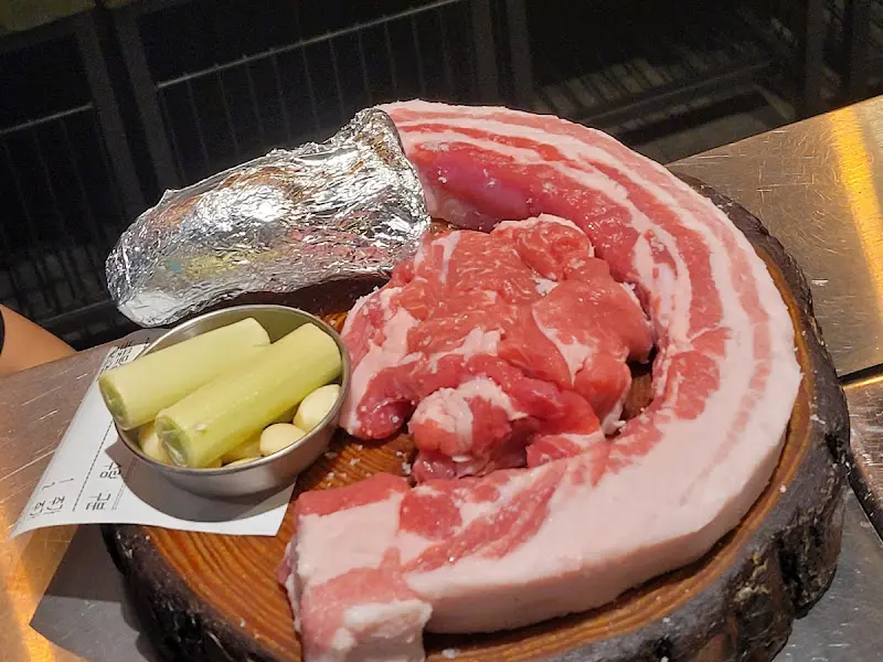 경성금돼지 고기