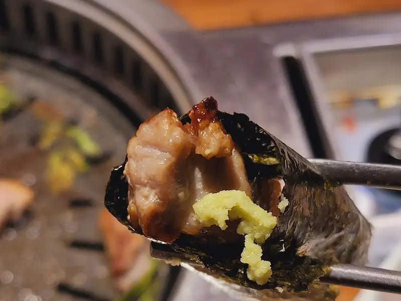 오겹살과 쫄면의 환상적인 만남