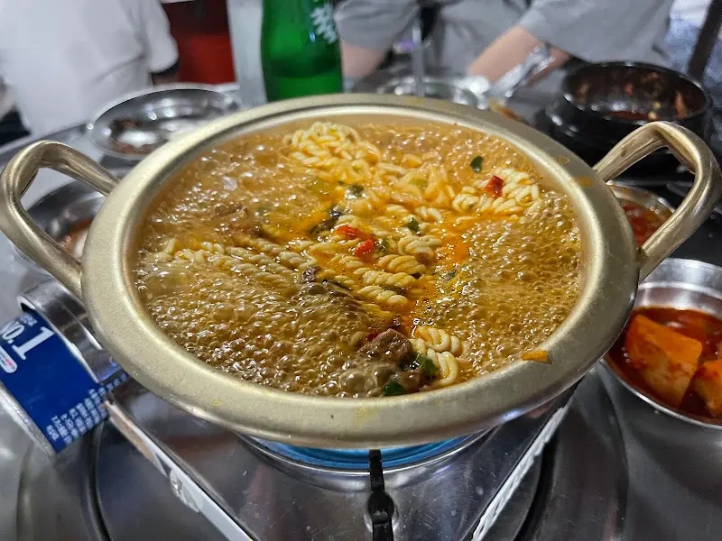 기본으로 제공되는 순두부찌개