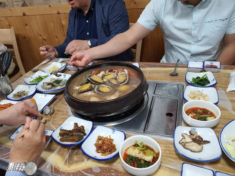 회춘탕 테이블 세팅