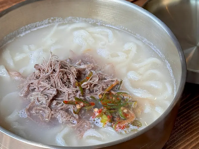 사골칼국수