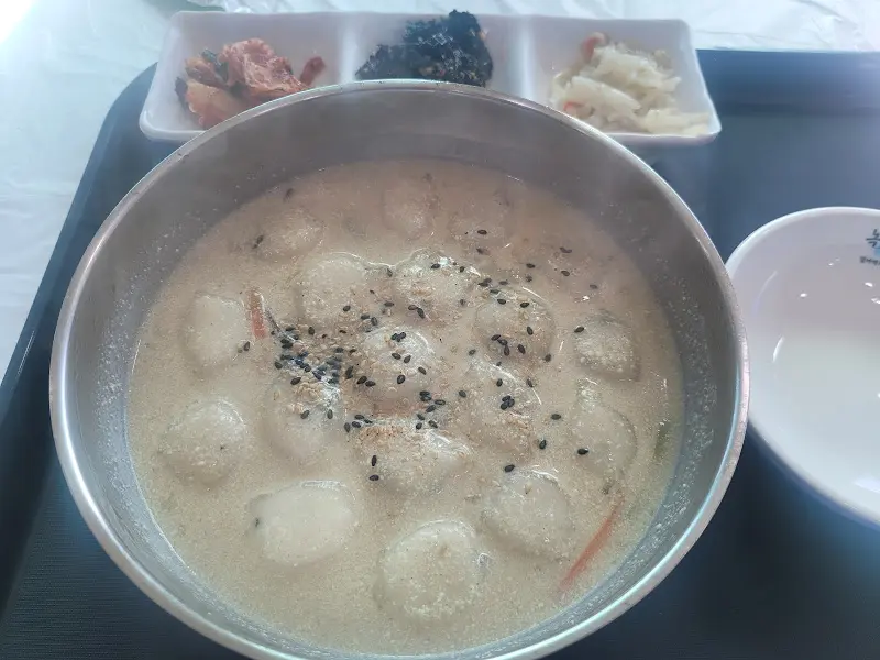 들깨 감자 옹심이