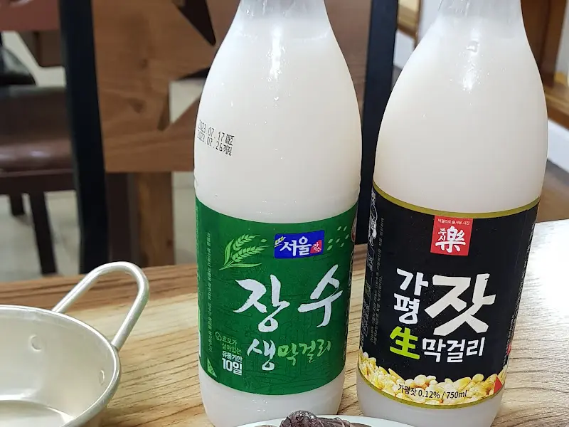 장수막걸리와 잣막걸리