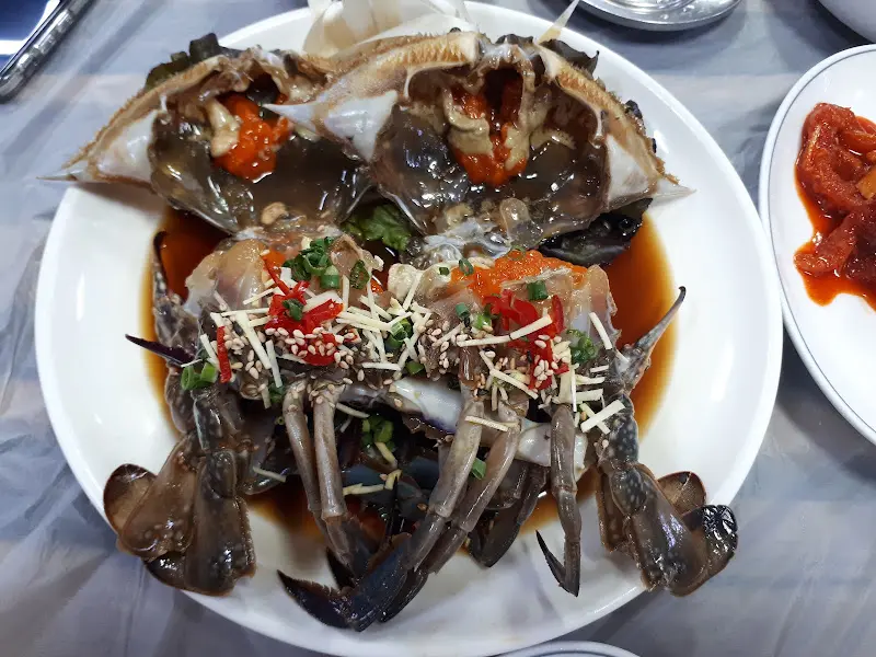 칠산꽃게장 게딱지