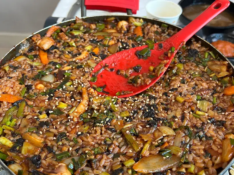 차돌쭈꾸미볶음 볶음밥