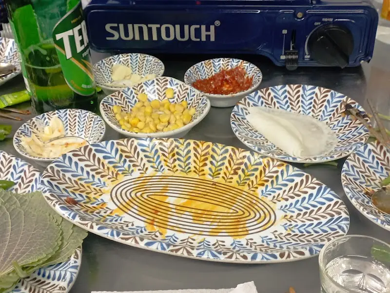 정통집 기본 상차림