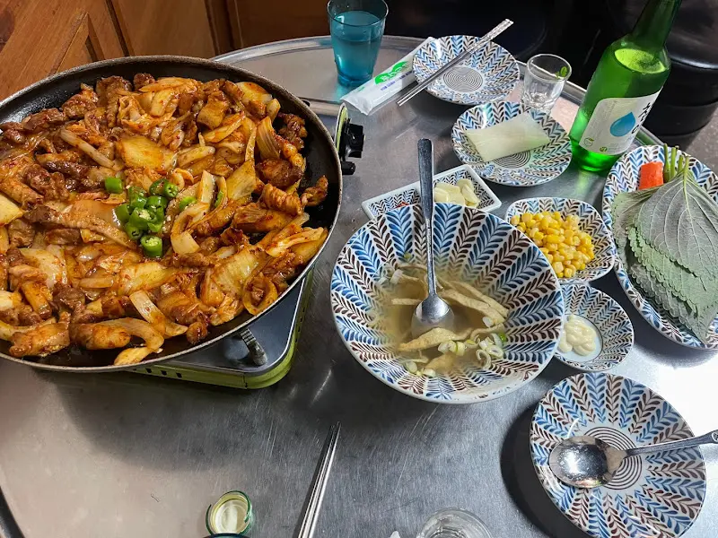 정통집 한상차림