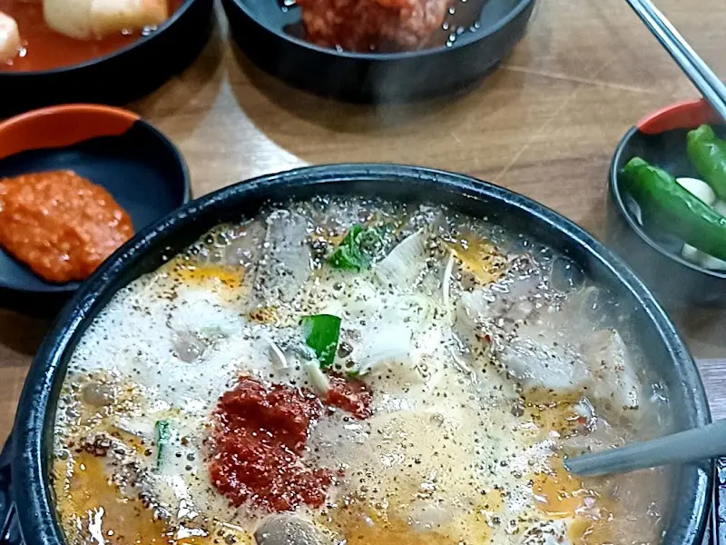 순대국 특 사이즈