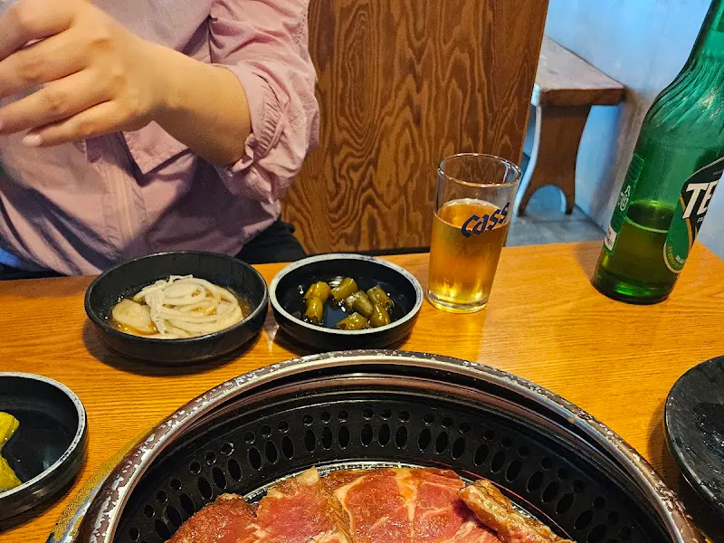 노릇노릇 익어가는 갈비