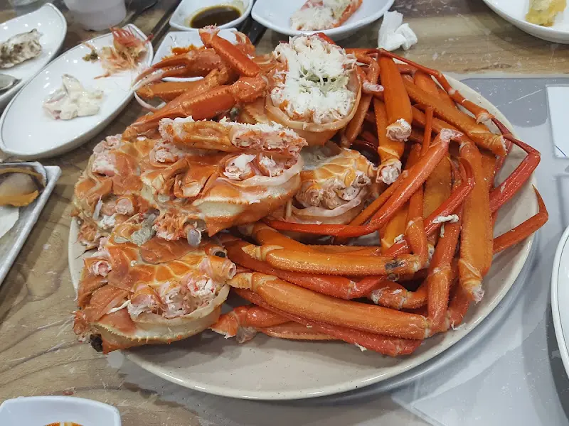 살이 꽉 찬 대게