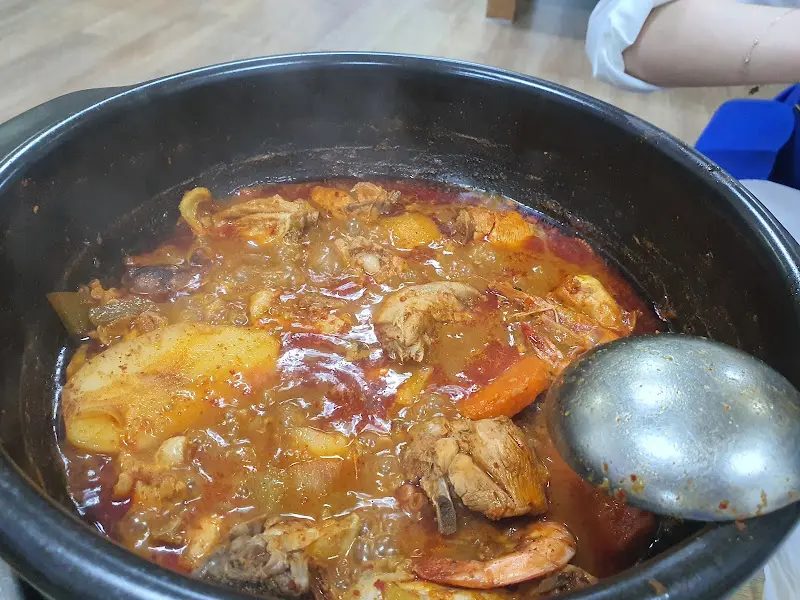 해물 닭볶음탕