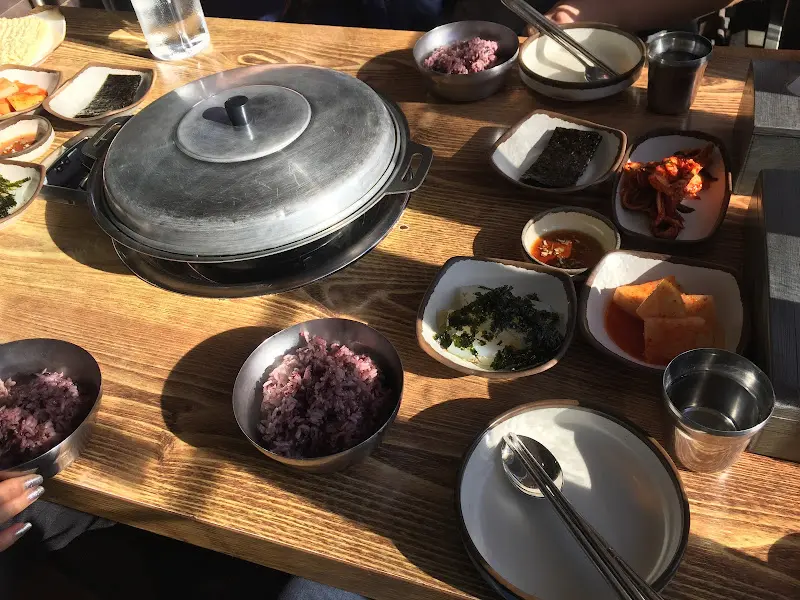 테이블 전체 세팅