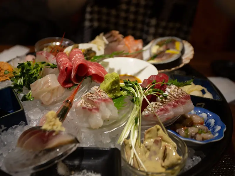 다채로운 해산물 한 상