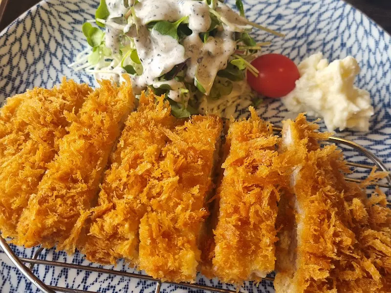 생선까스 클로즈업