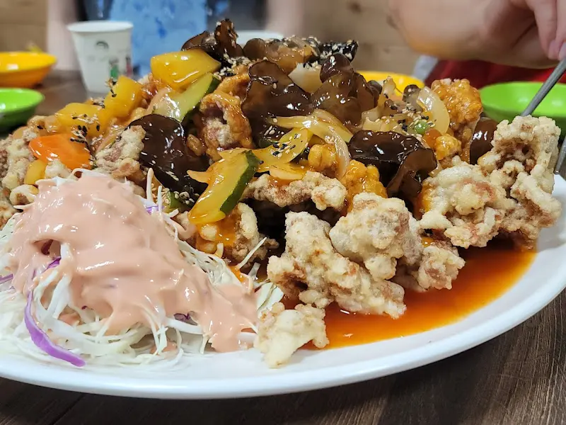 겉은 바삭하고 속은 촉촉한 탕수육의 자태