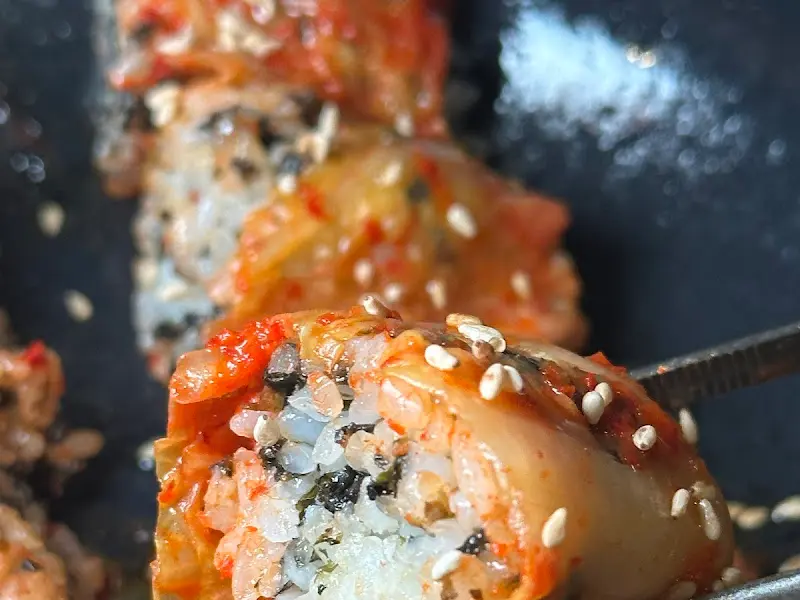 매콤한 김치말이국수