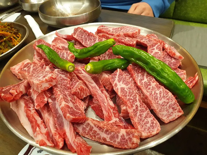 먹음직스러운 안창살